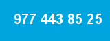977 443 85 25 977 443 85 25